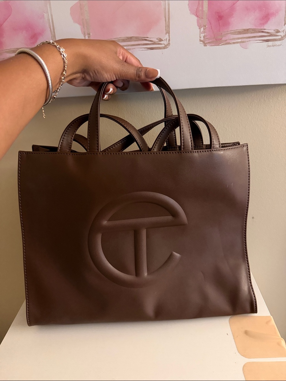 Telfar Chocolate Brown Tote bag
